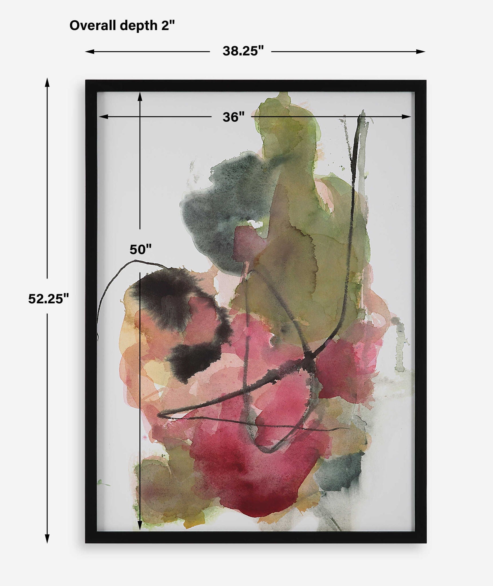 Euphoria - Abstract Art Print - Pink - Image 3