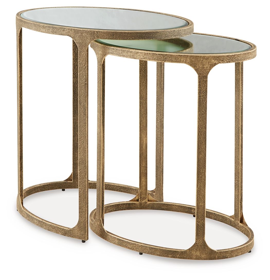 Irmaleigh - Accent Table Set (Set of 2) - Antique Black - Image 2