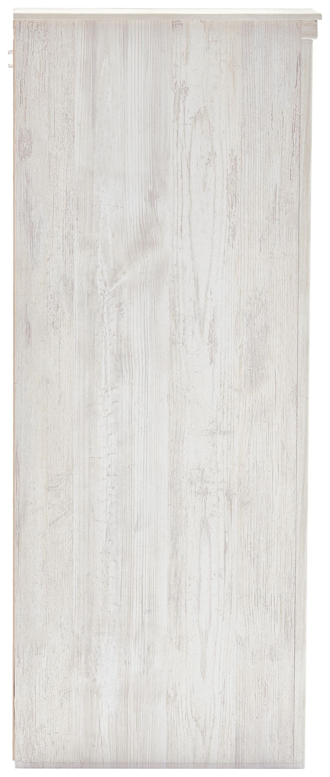 Paxberry - Six Drawer Dresser - Medallion Drawer Pulls - Whitewash - Image 2
