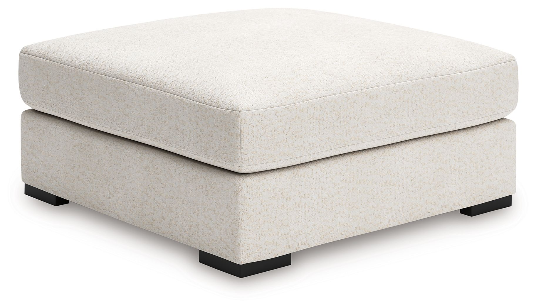 Donelson Creek – Oversized Accent Ottoman – Vanilla