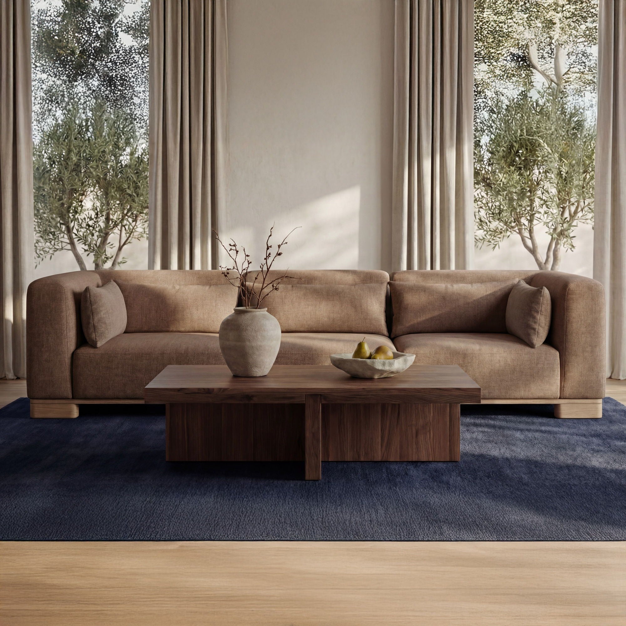 June - Modular Sofa - Dark Brown - Image 1