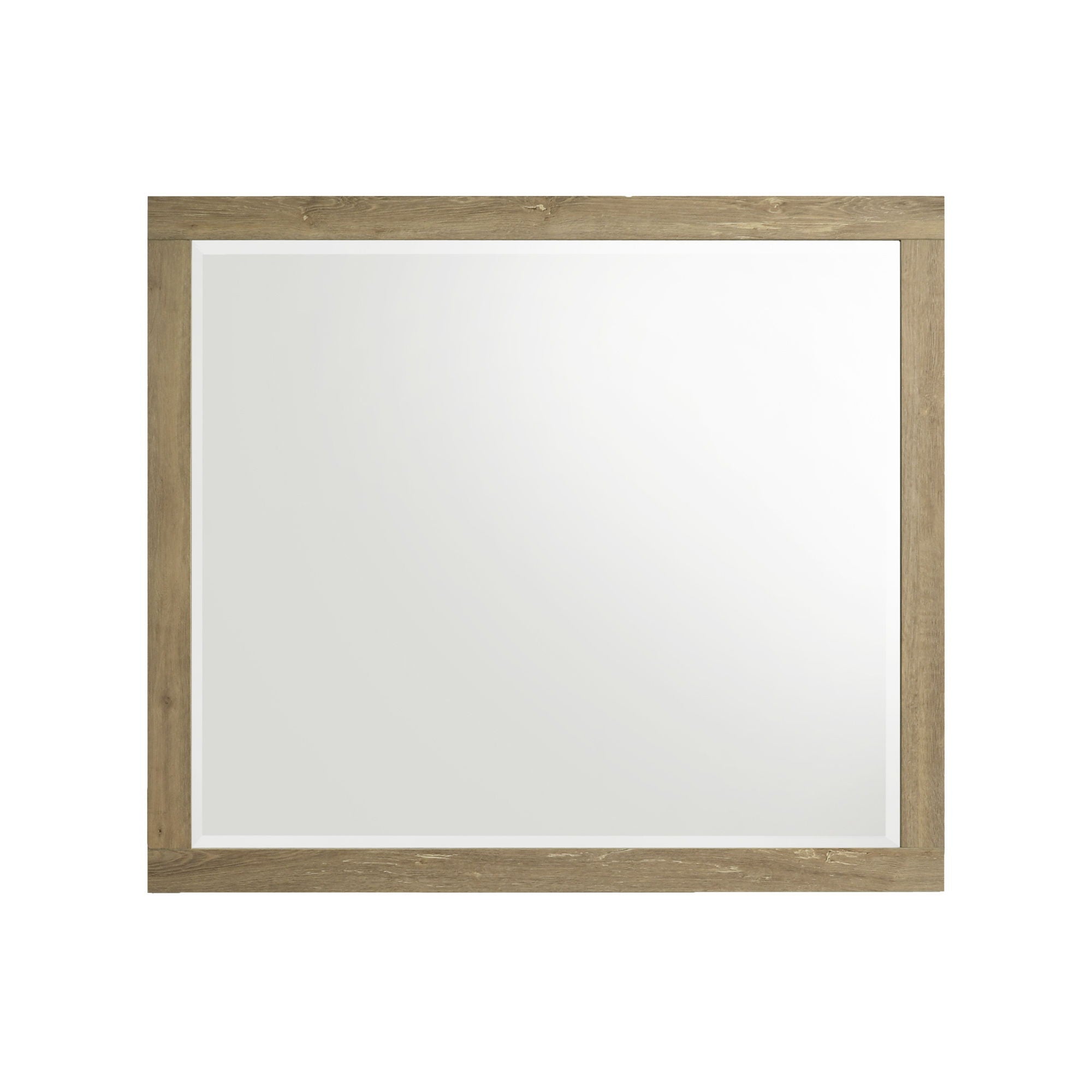 Newhall - Mirror - Vintage Oak Melamine - Image 2