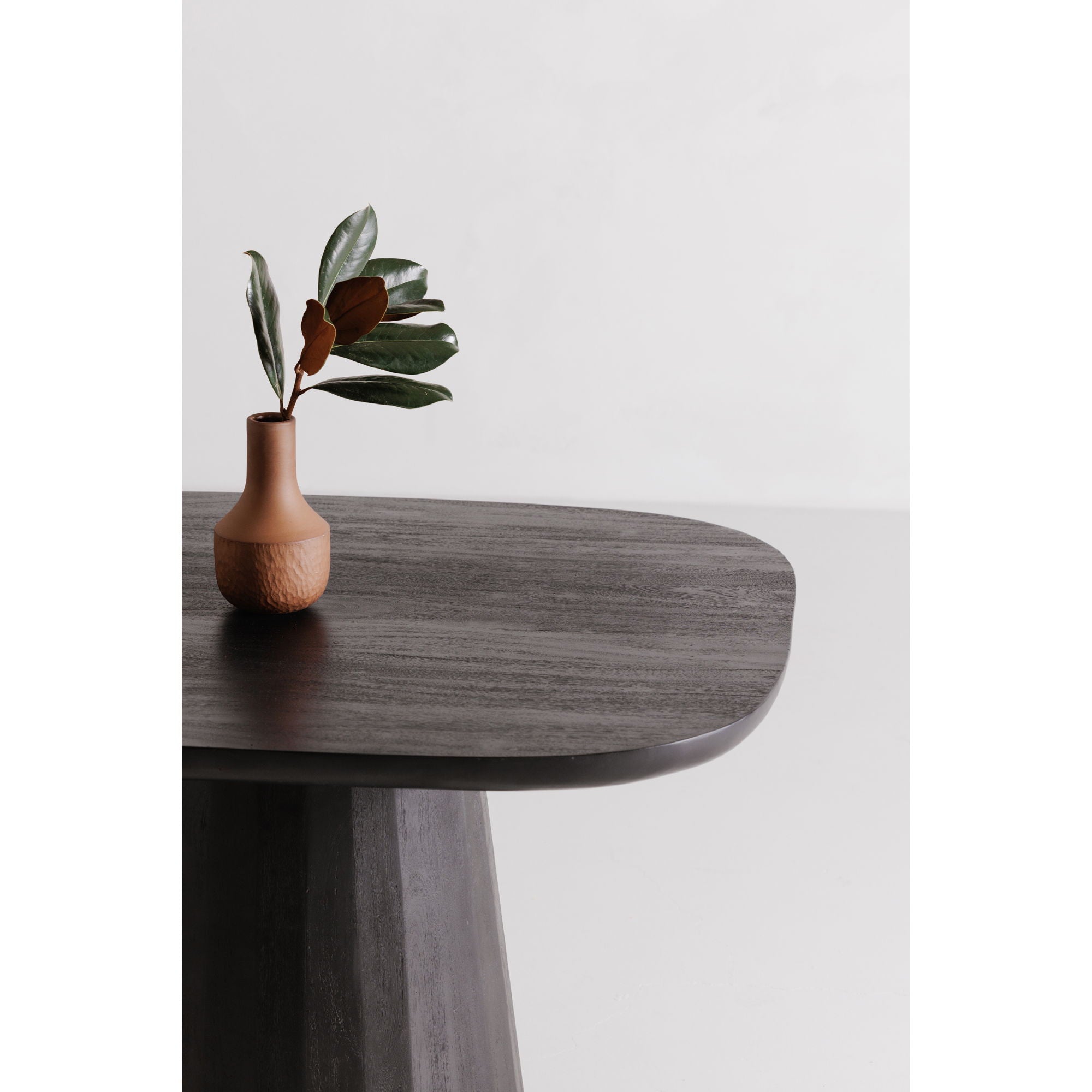 Freed - Acacia Wood Dining Table - Black - Image 2