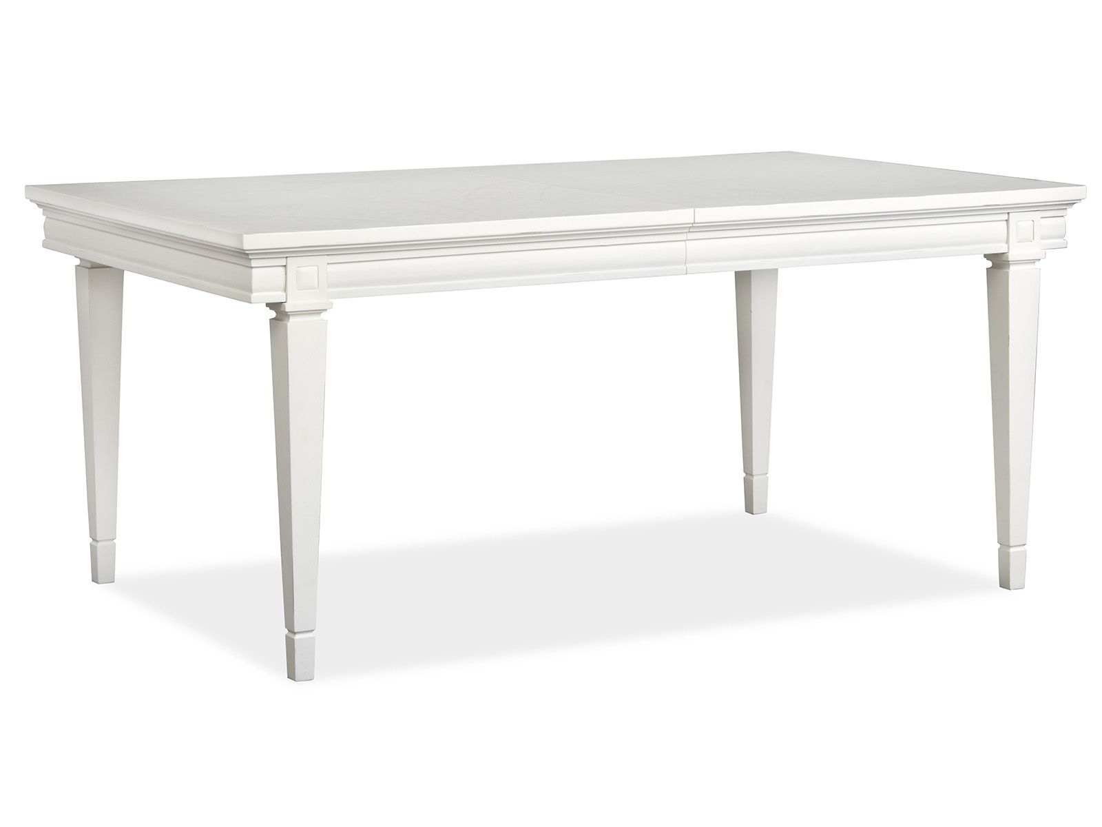 Willowbrook - Extendable Rectangular Dining Table - Egg Shell White - Image 1