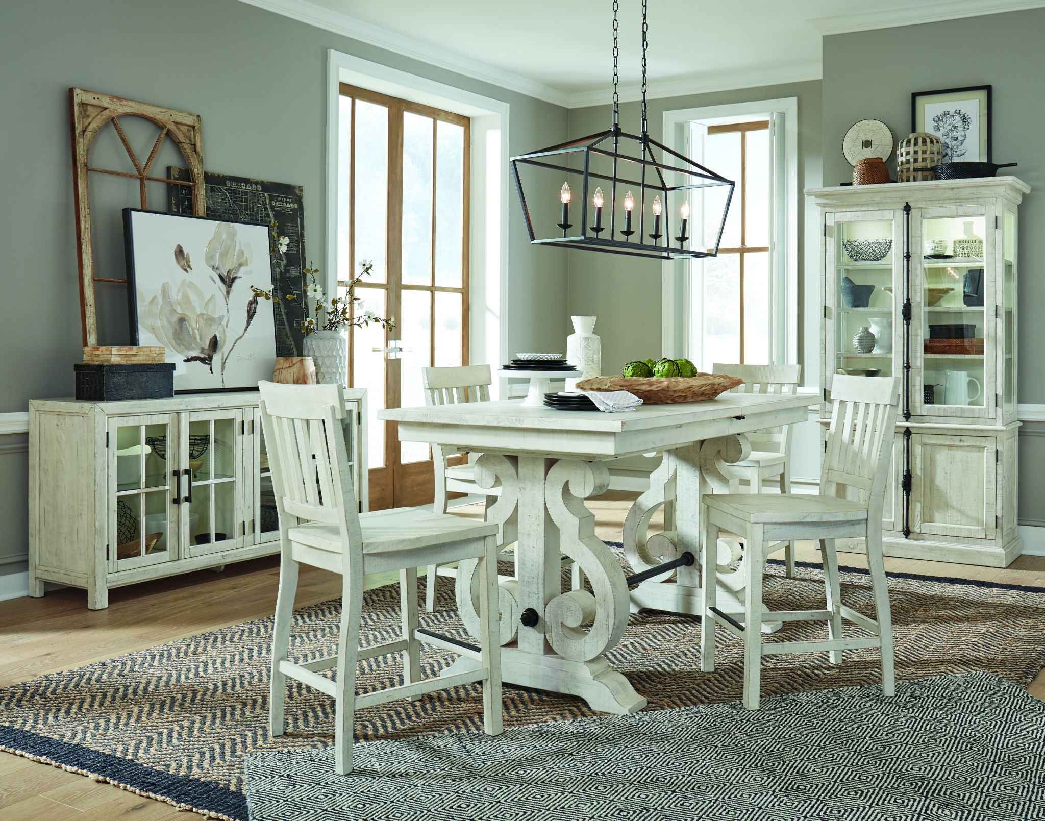 Bronwyn - Counter Chair (Set of 2) - Alabaster - Image 2