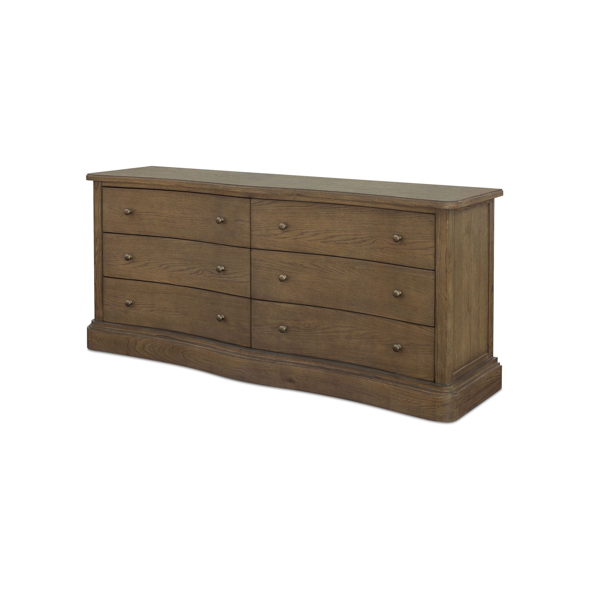Clarence - 6 Drawer Dresser - Warm Brown - Image 2