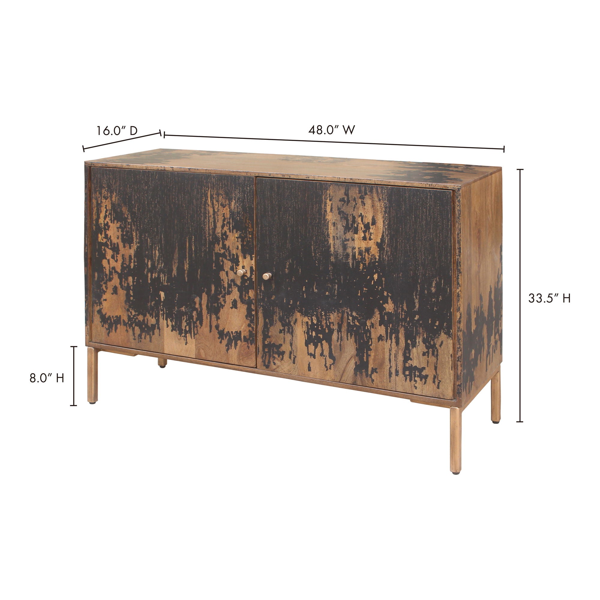 Artists - Small Sideboard - Black - Image 2