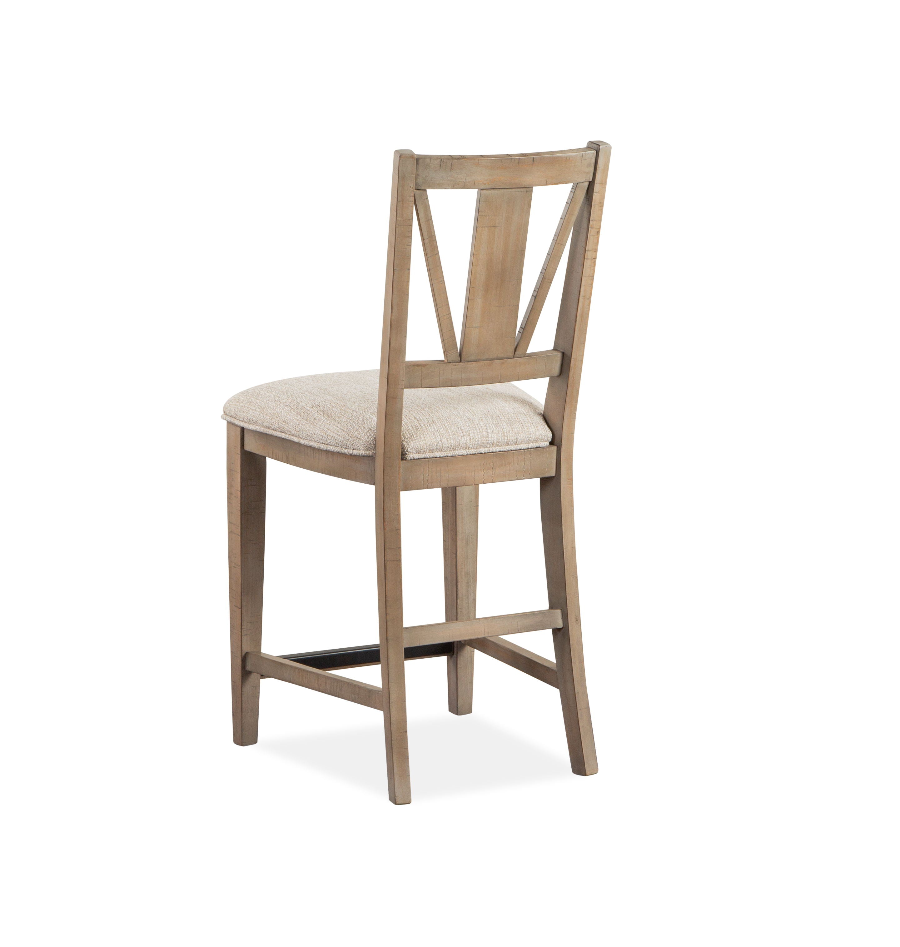 Paxton Place - Counter Chair With Upholstered Seat (Set of 2) - Dovetail Gray - Image 2