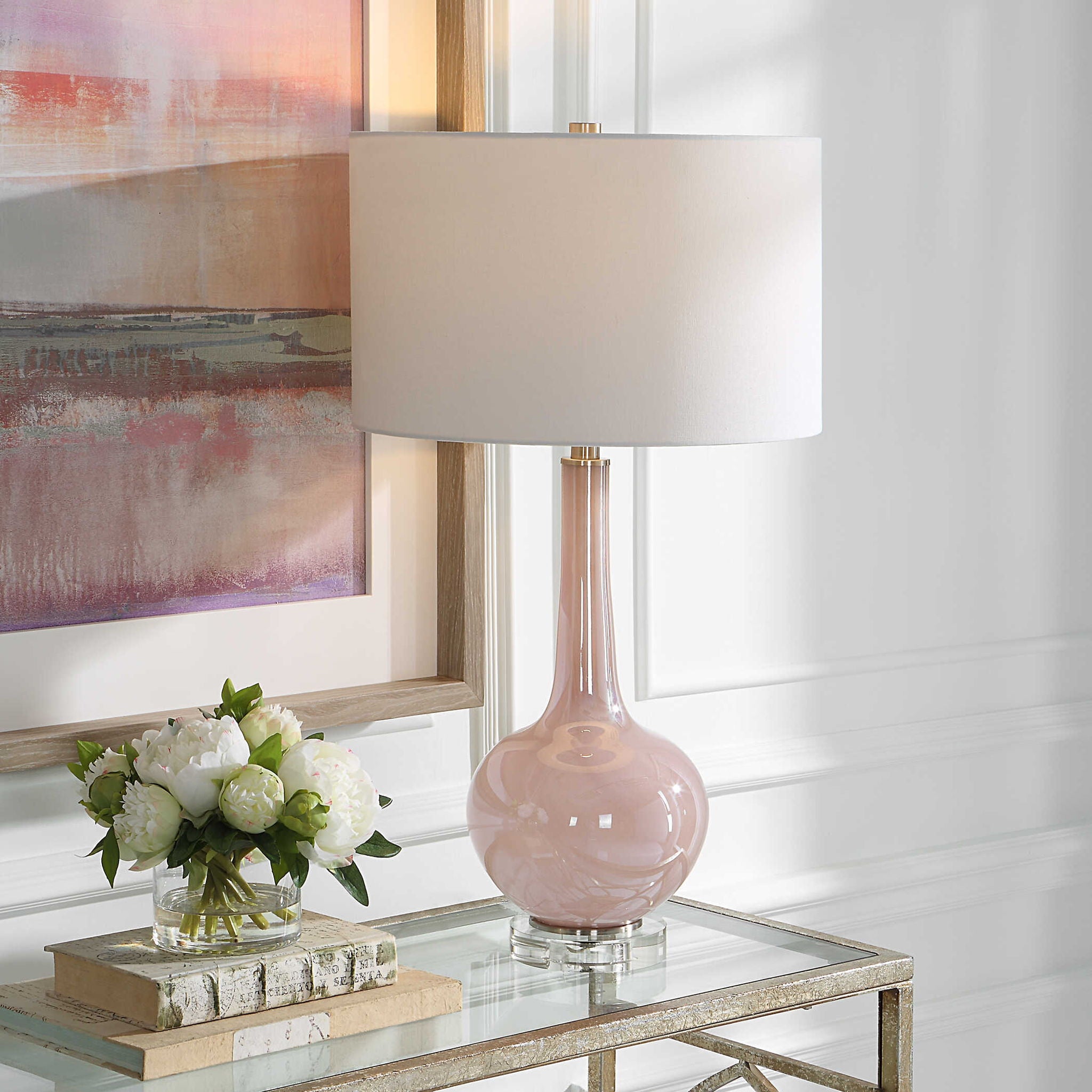 Rosa - Table Lamp - Pink - Image 3