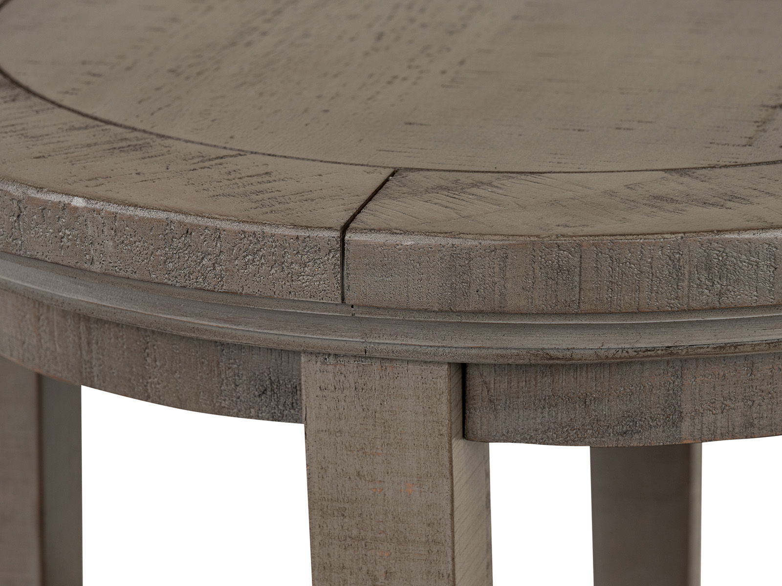 Paxton Place - Round Accent End Table - Dovetail Gray - Image 2