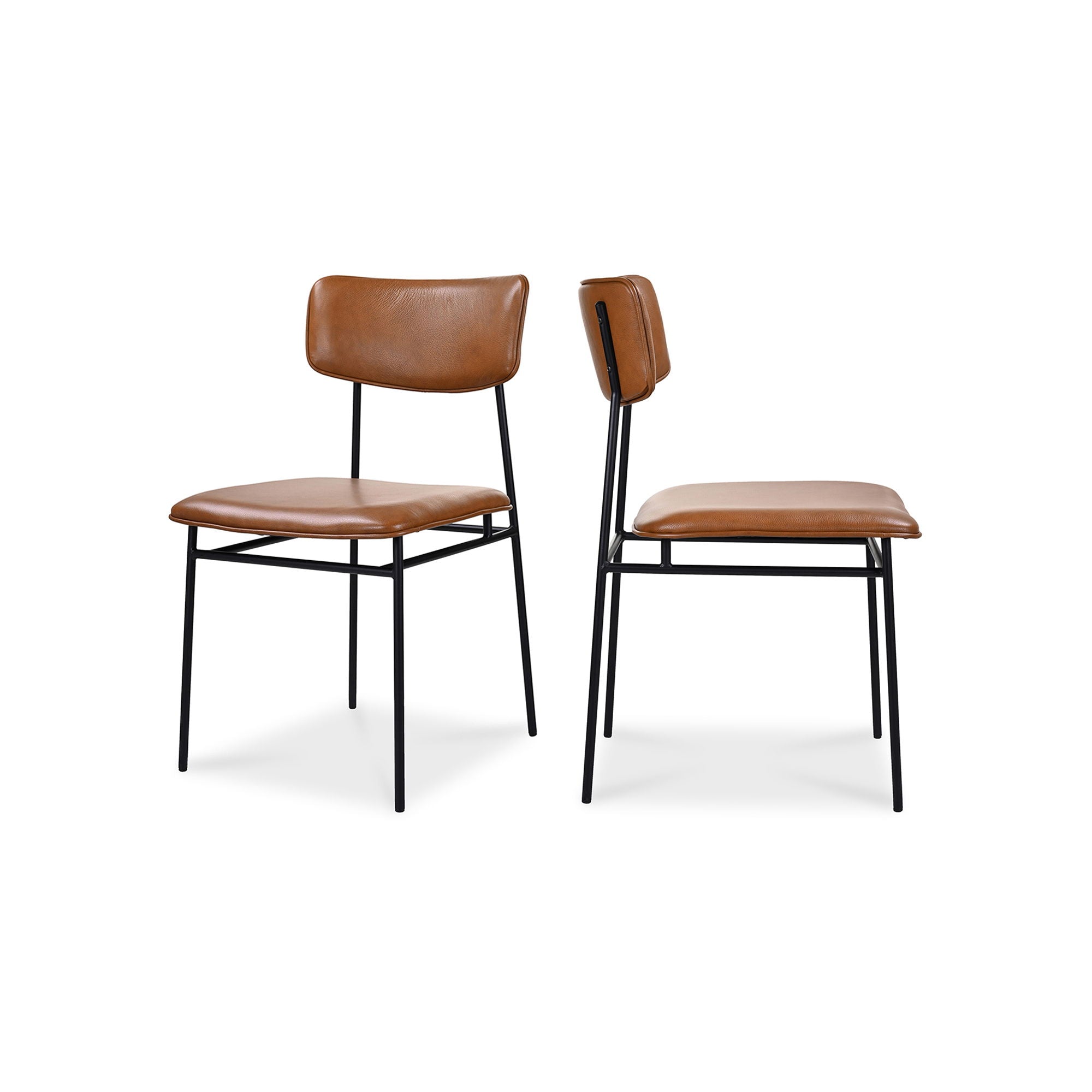 Sailor - Dining Chair (Set of 2) - Brown - Image 1