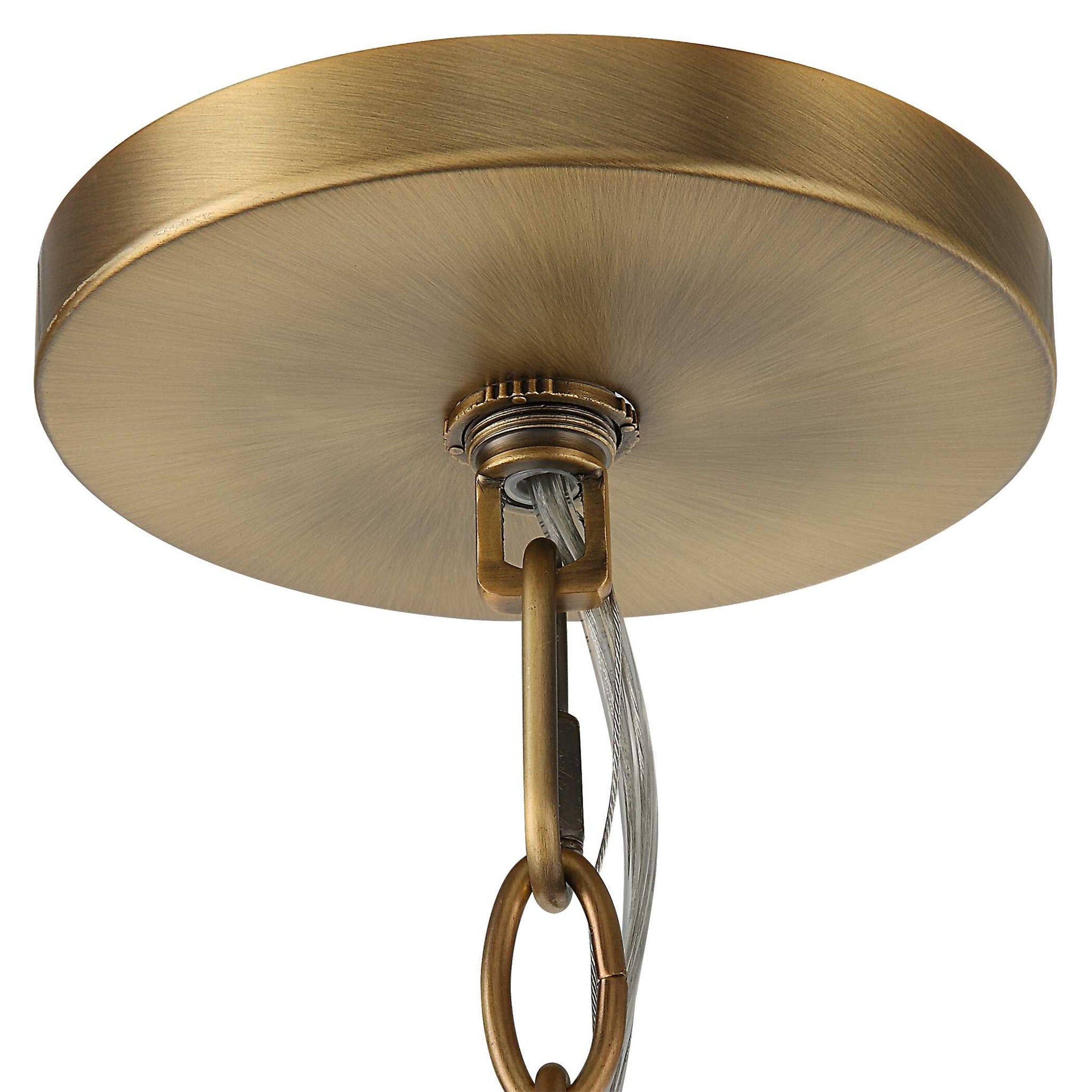 Aurelie - 9 Light Round Pendant - Brass - Image 2
