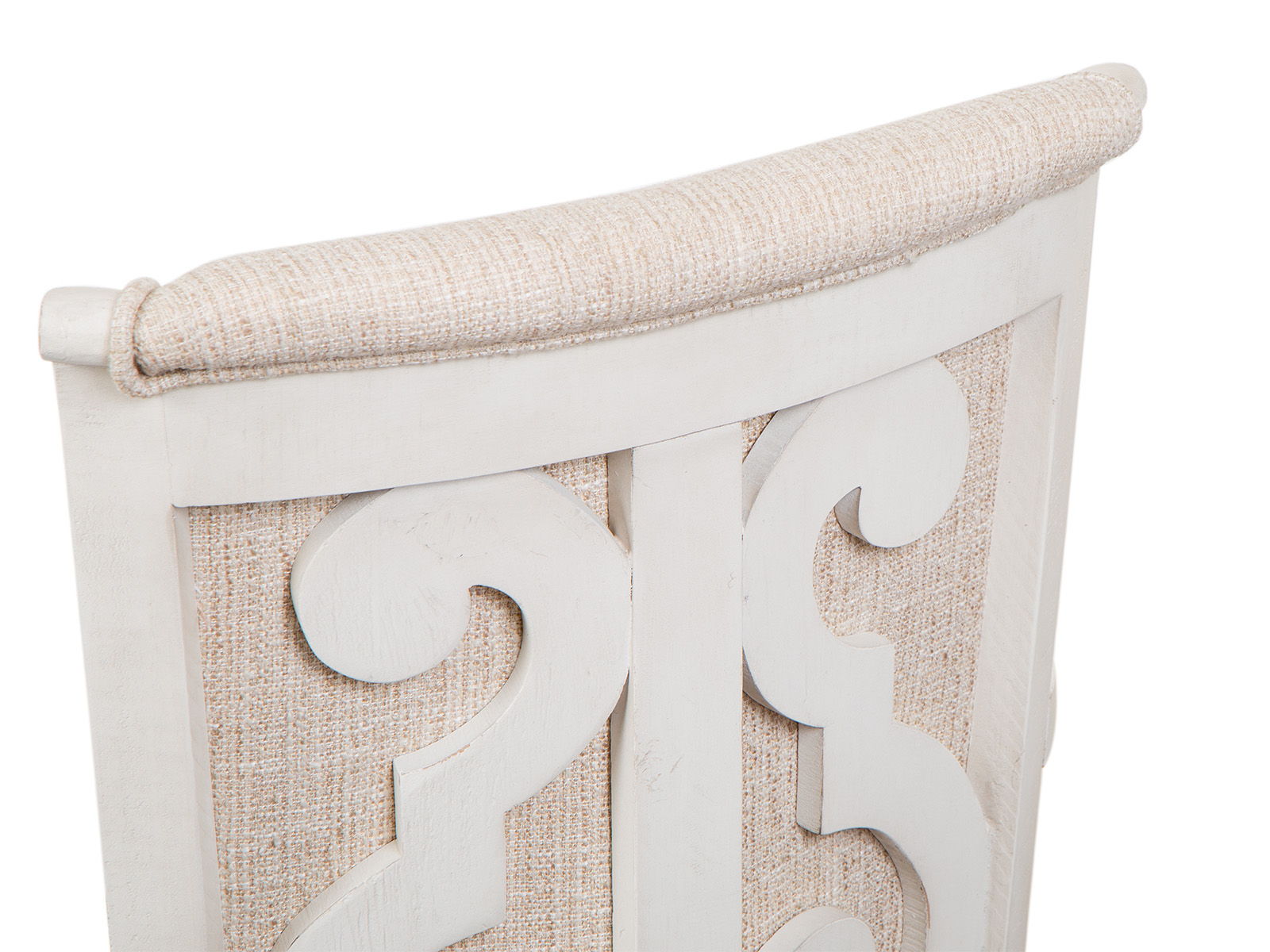 Bronwyn - Fully Upholstered Swivel Chair - Alabaster - Image 3
