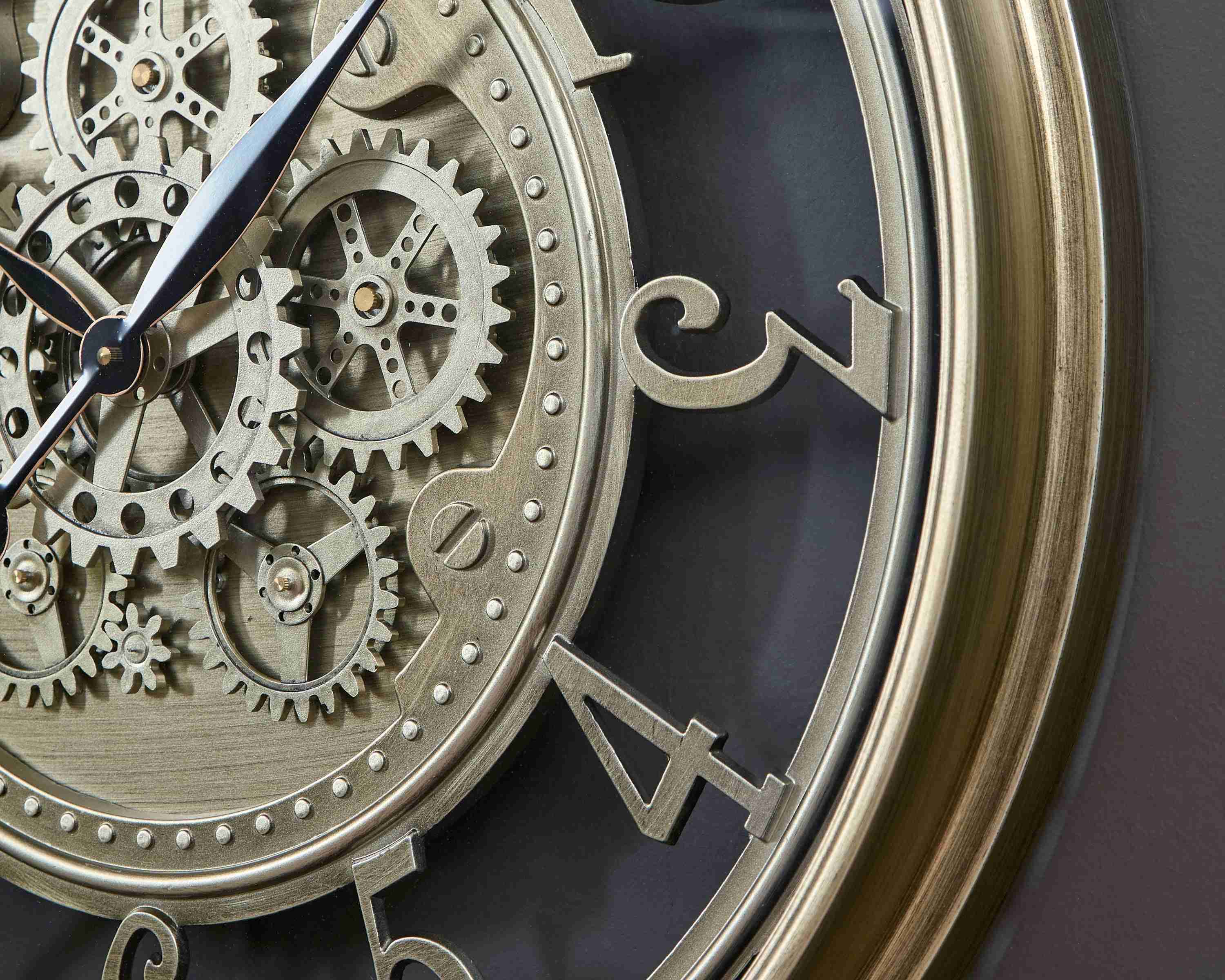 Gilover - Wall Clock - Champagne Finish - Image 3