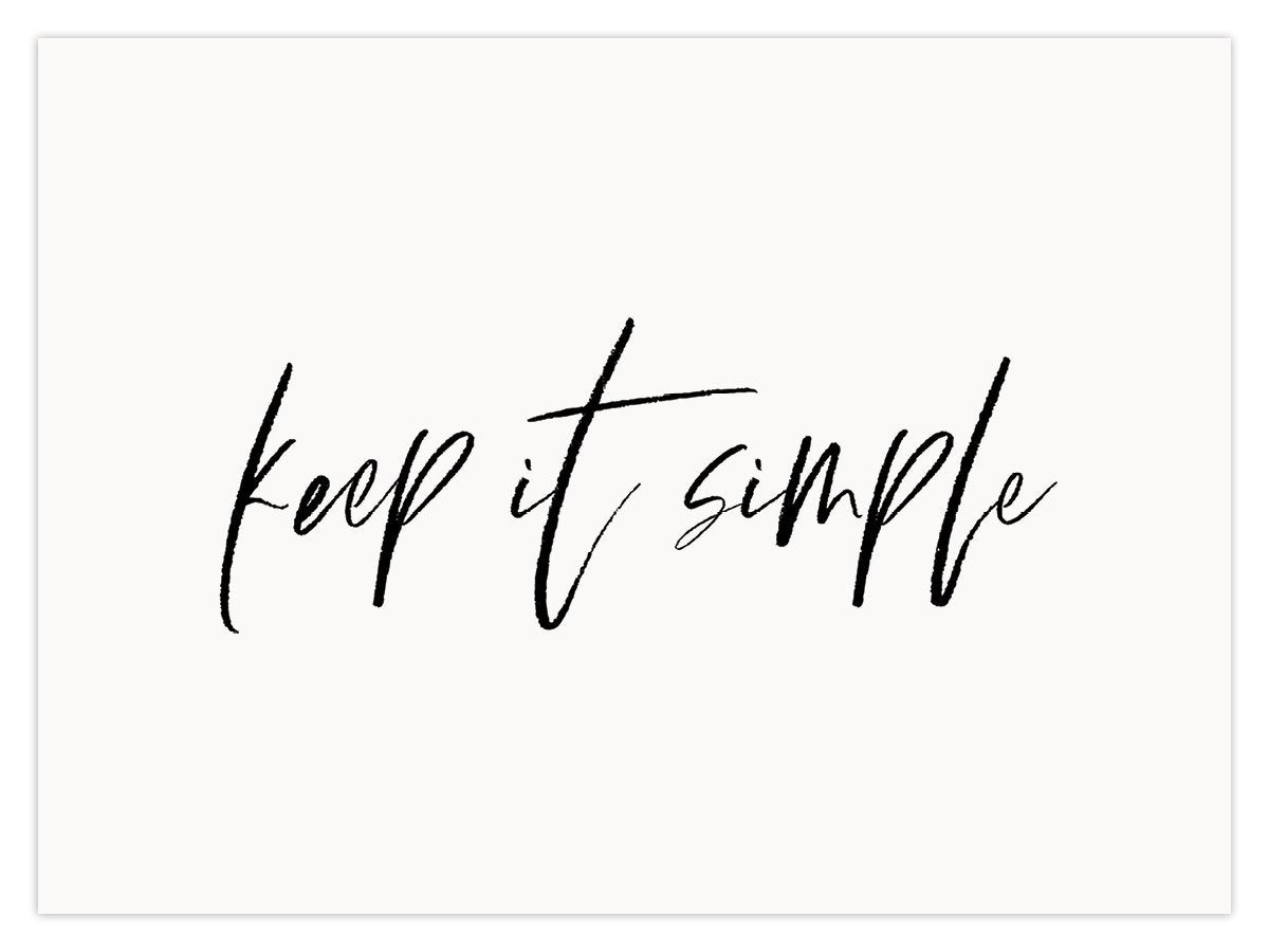 Keep it Simple (W) - Image 1