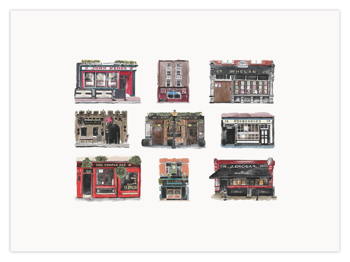 Dublin Pubs Collection (W)