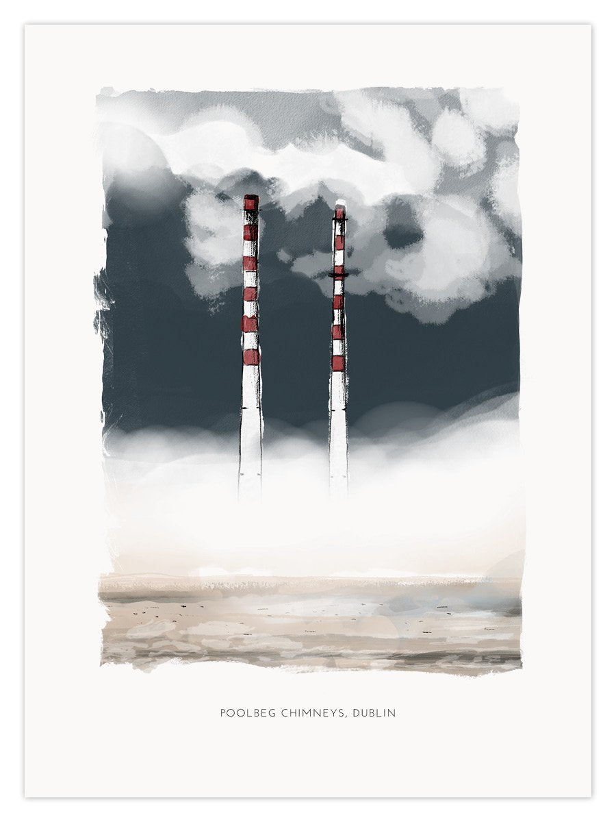 Poolbeg Chimneys (W)