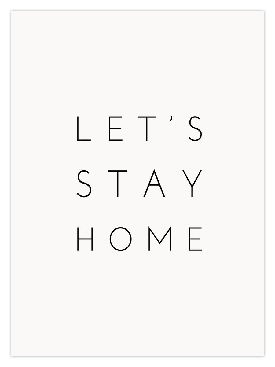 Lets Stay Home (W) - Image 1