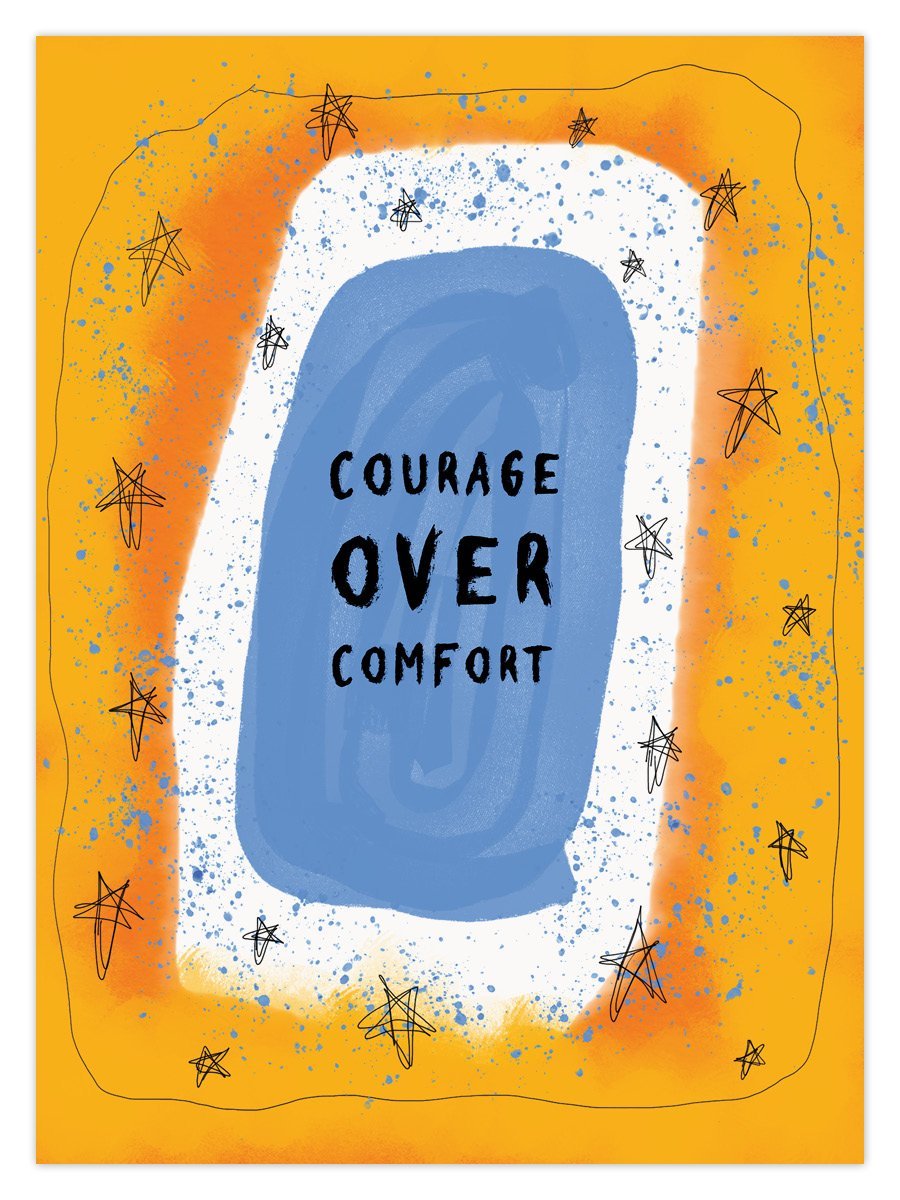 Courage Over Comfort (W) - Image 1