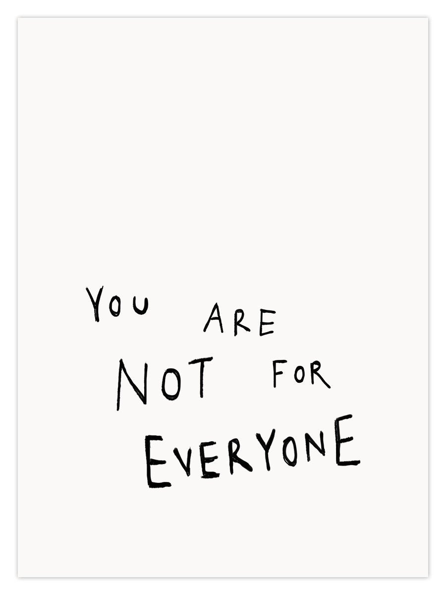 Not for Everyone (W) - Image 1