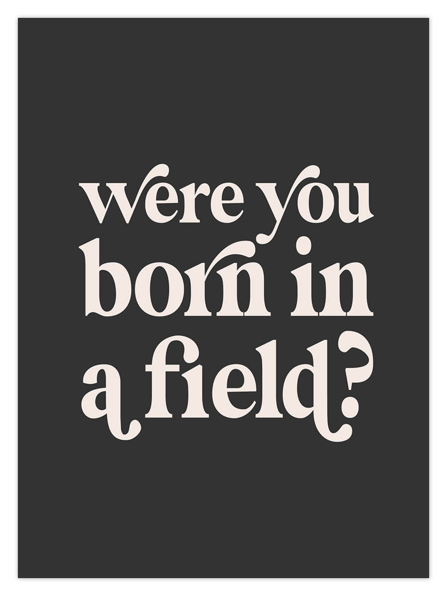 Born In A Field (W) - Image 2