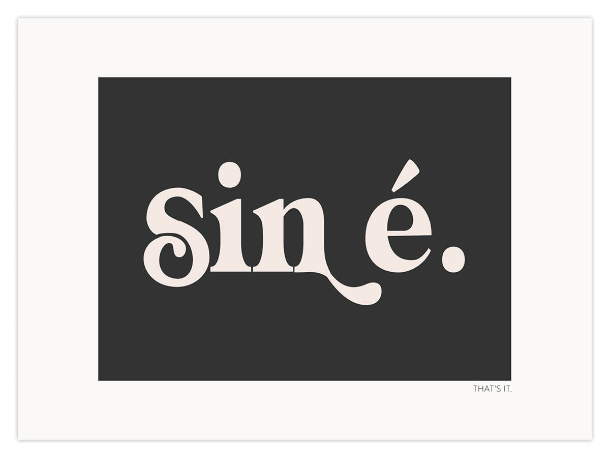 sin é. (W) - Image 2