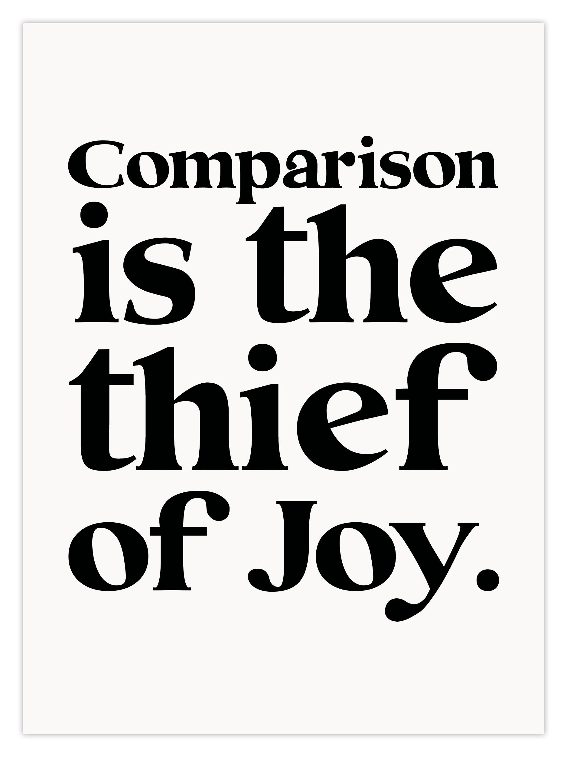 Comparison the Thief of Joy (W)