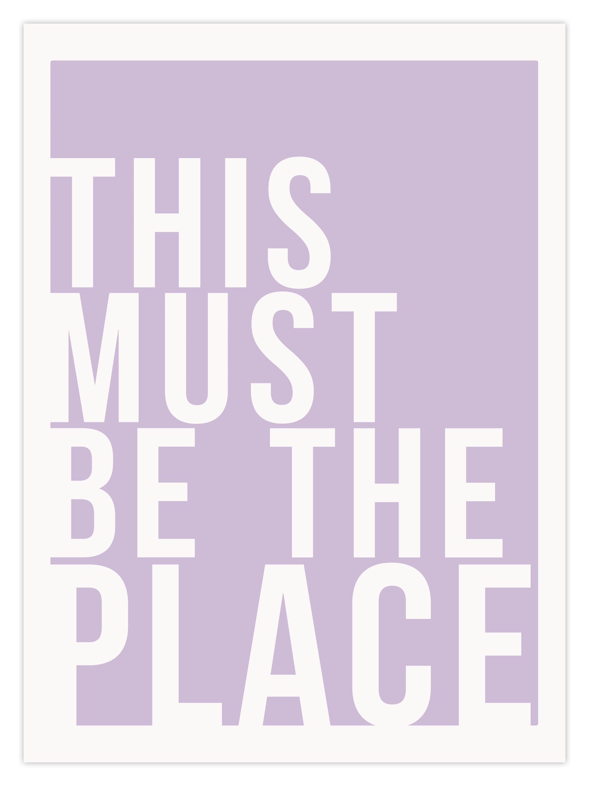 This Must be the Place (W)