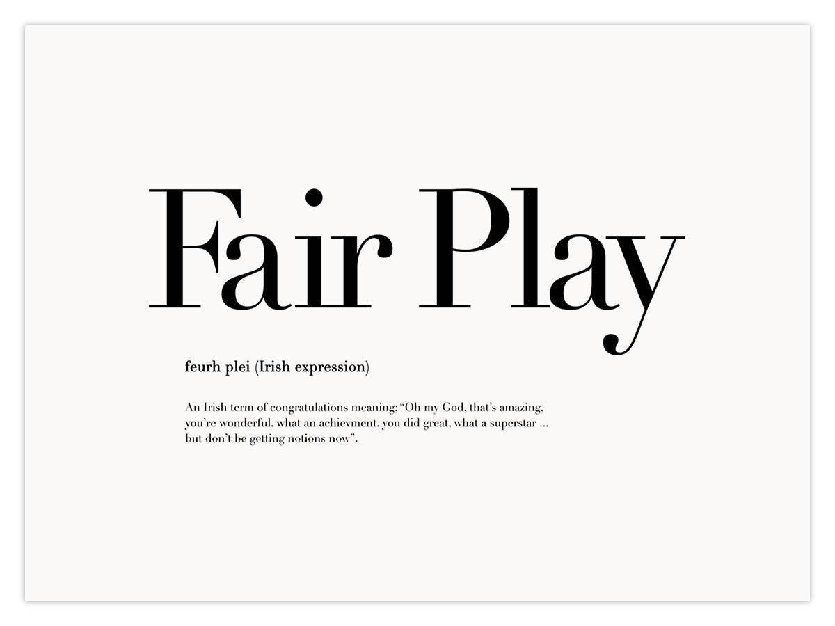 Fair Play (W)