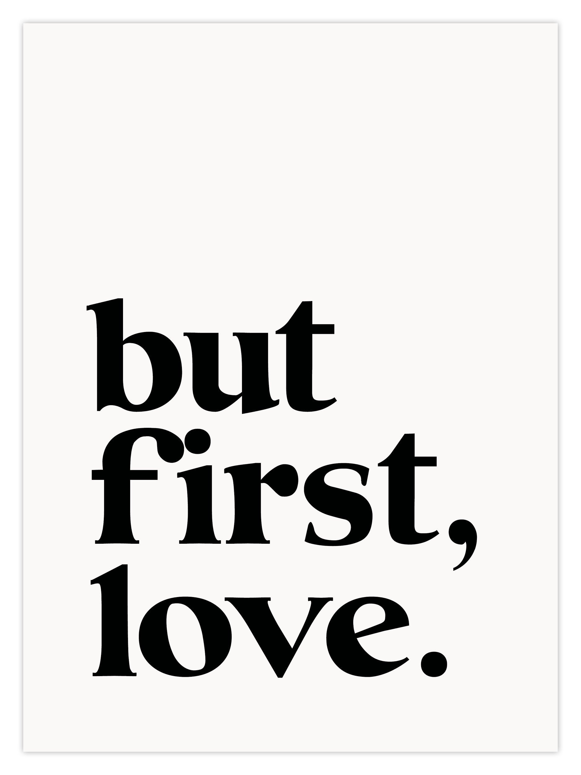 But First Love (W)
