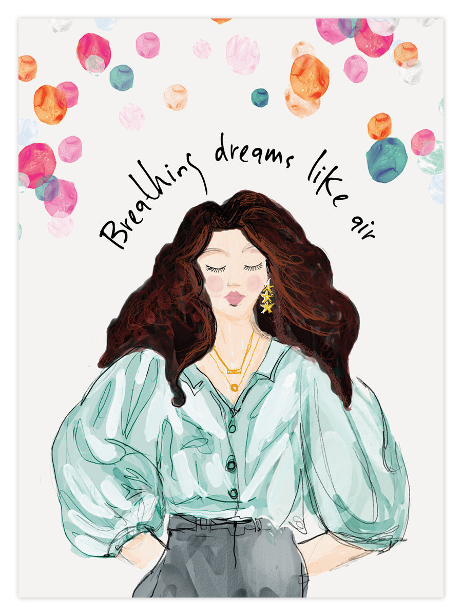 Breathing Dreams Like Air (W)