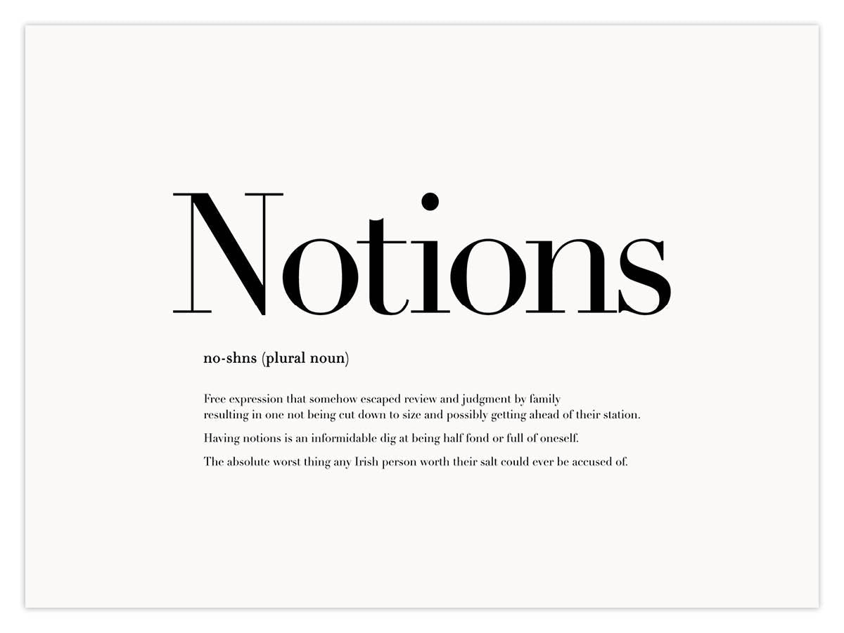Notions (W)