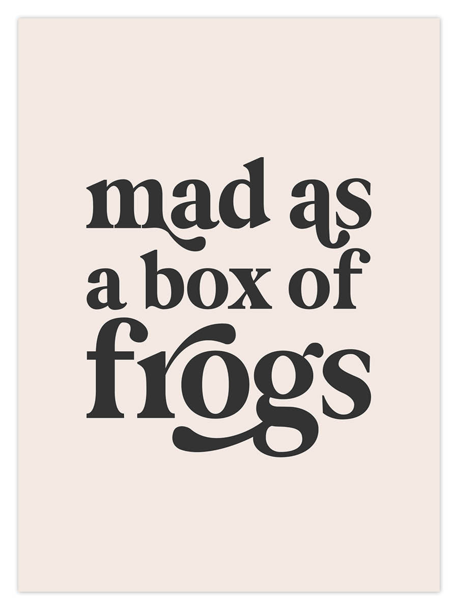 Mad Box Of Frogs (W)