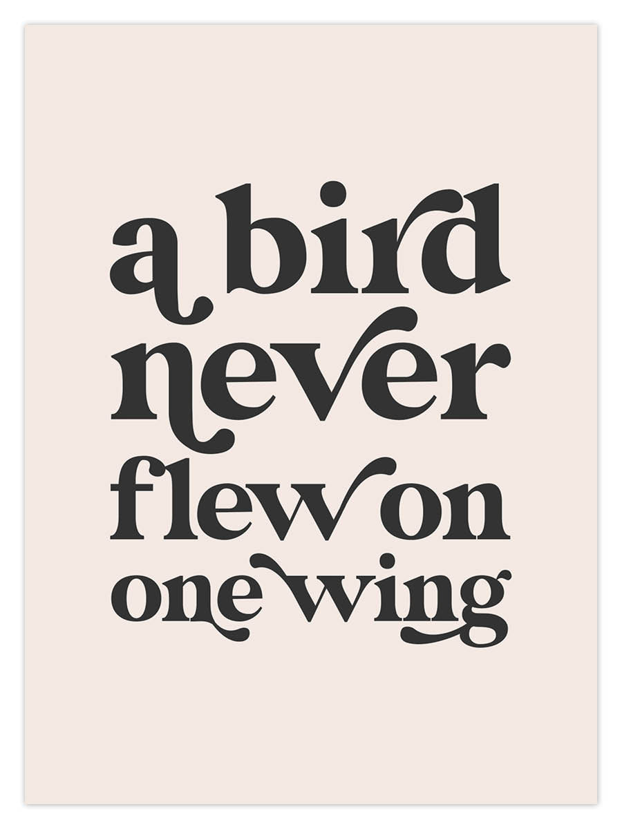 On One Wing (W)