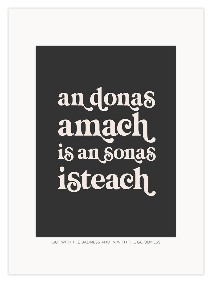 an donas amach is an sonas isteach (W) - Image 2