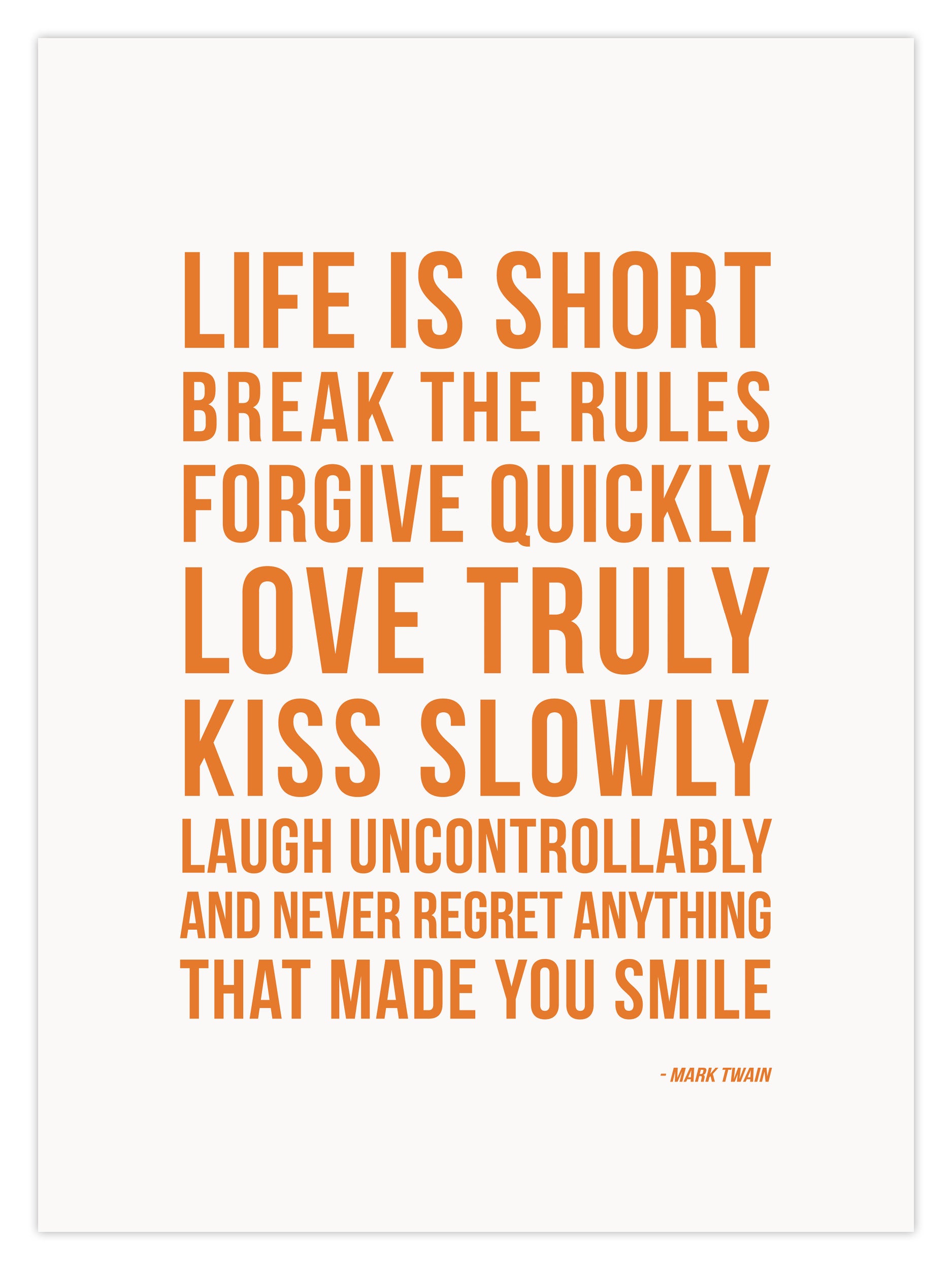 LIFE IS SHORT (W) - Image 2