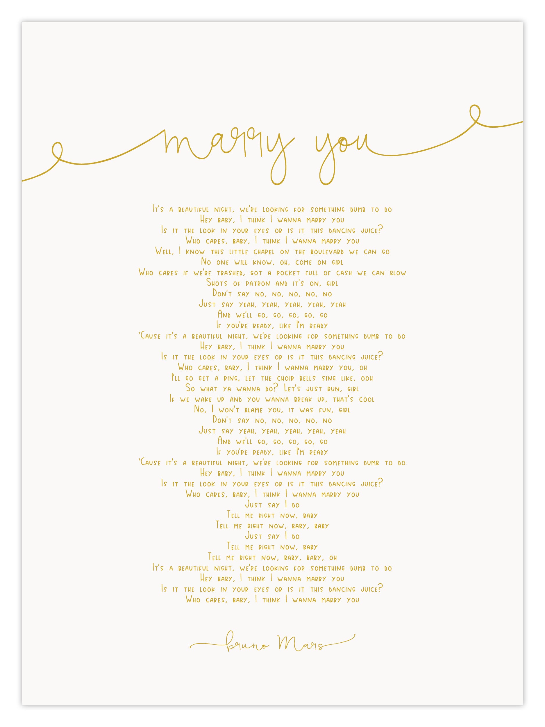 MARRY YOU (W) - Image 2