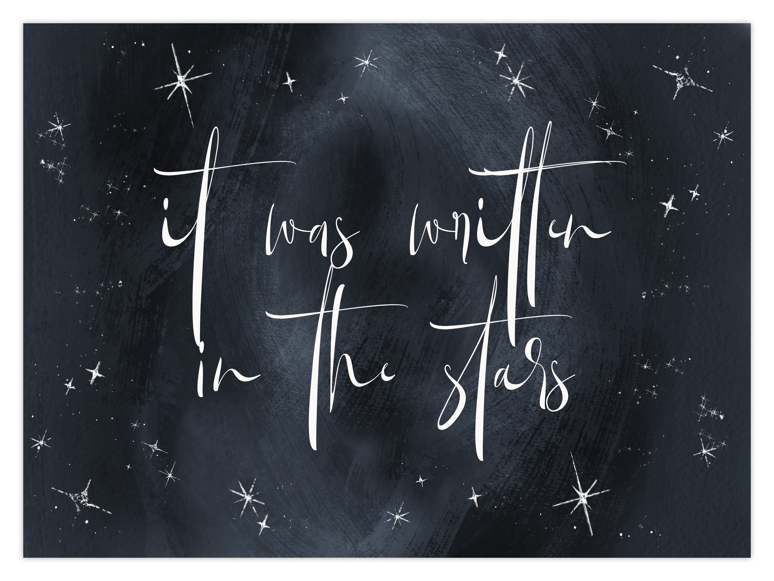 Written in the Stars (W)