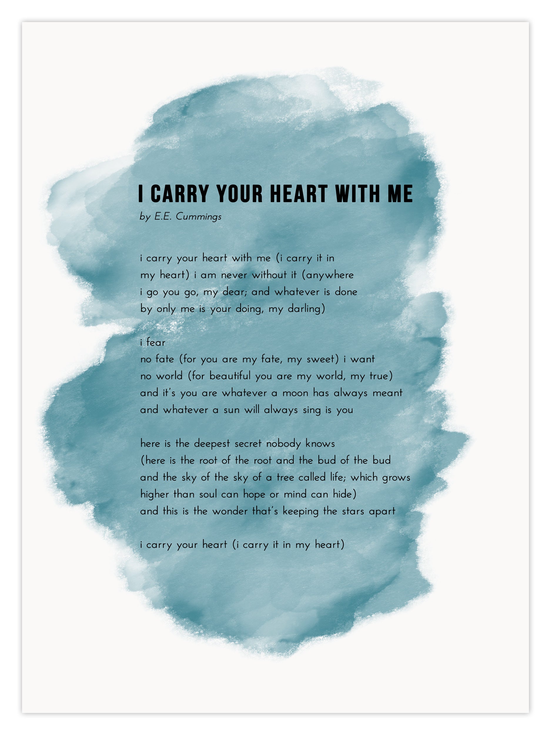 I CARRY YOUR HEART (W) - Image 2