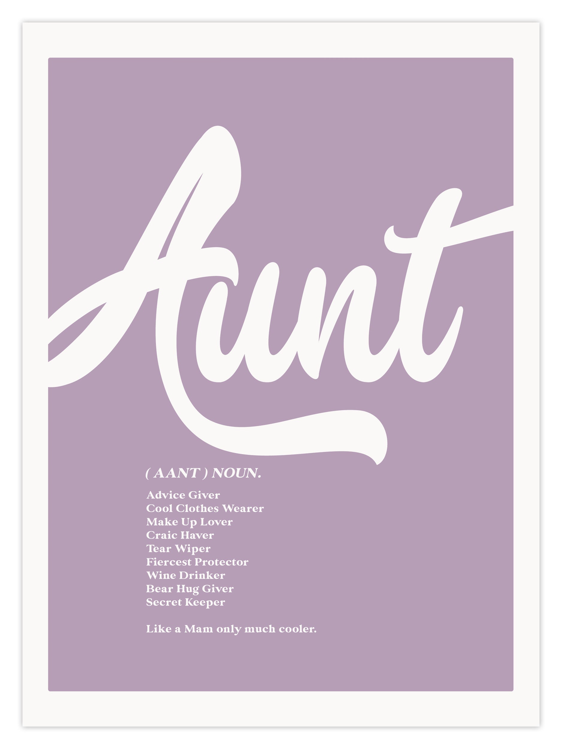 Aunt (W)