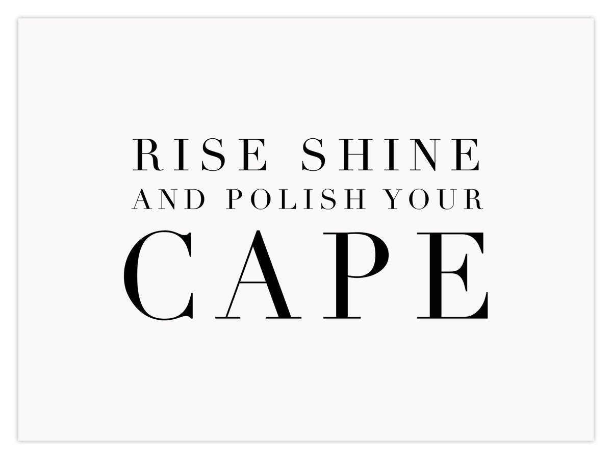 Polish Your Cape (W) - Image 1
