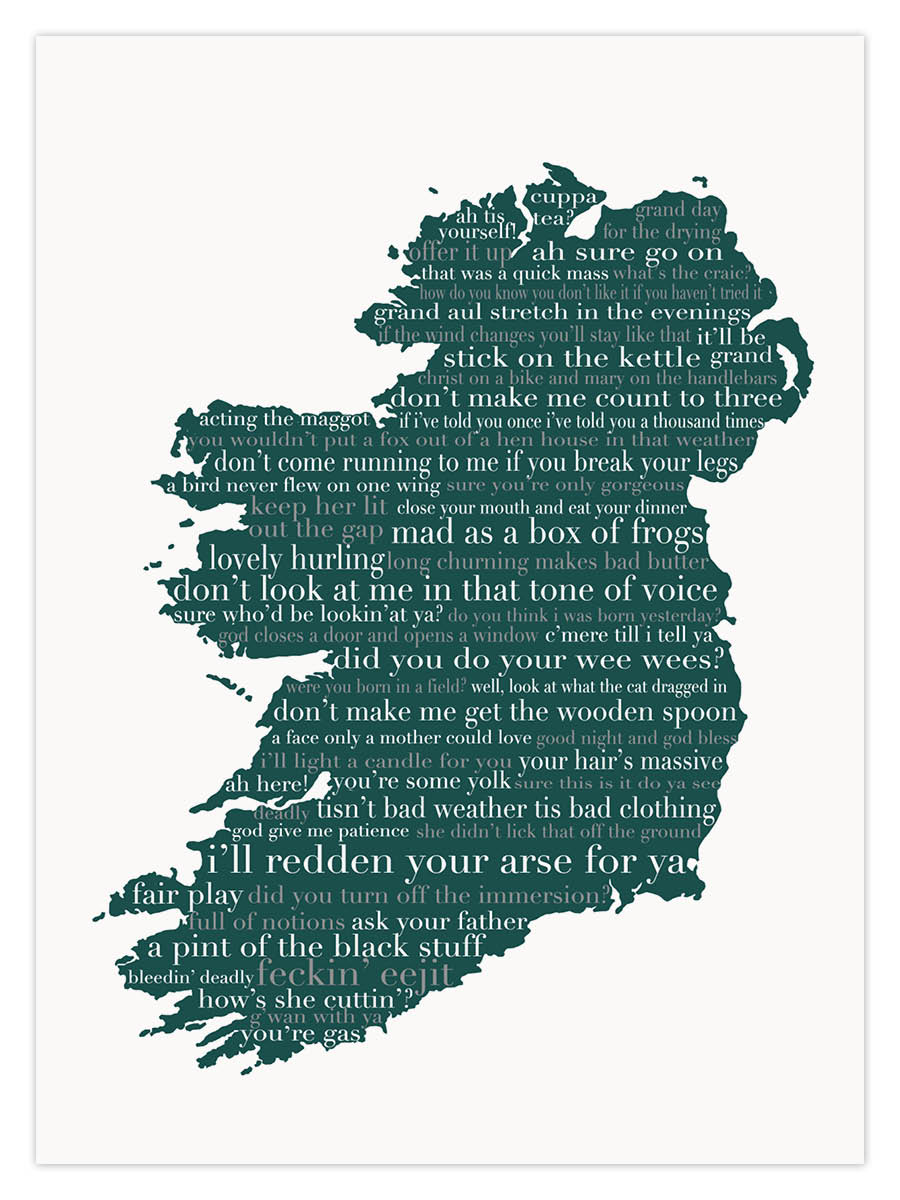 Irish Phrase Map (W) - Image 3