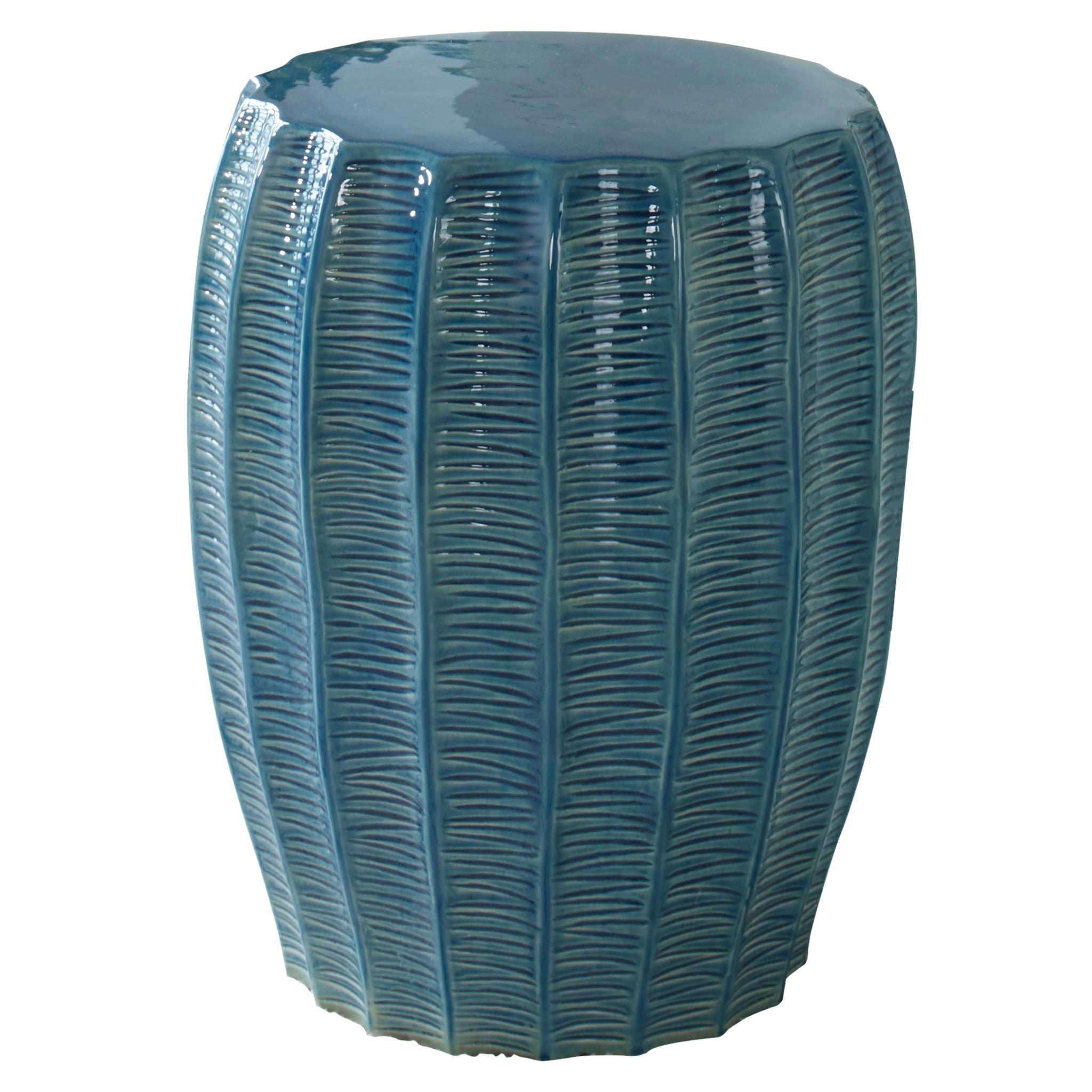 Harbor - Garden Stool - Aque Blue - Image 1
