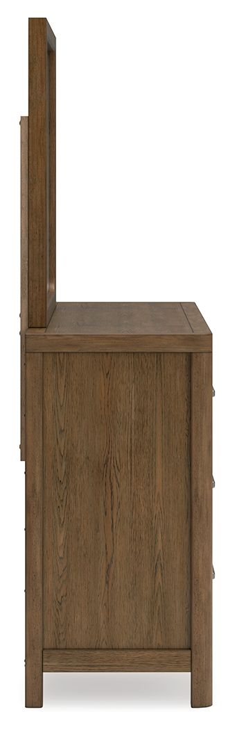 Cabalynn - Dresser And Mirror - Light Brown - Image 2
