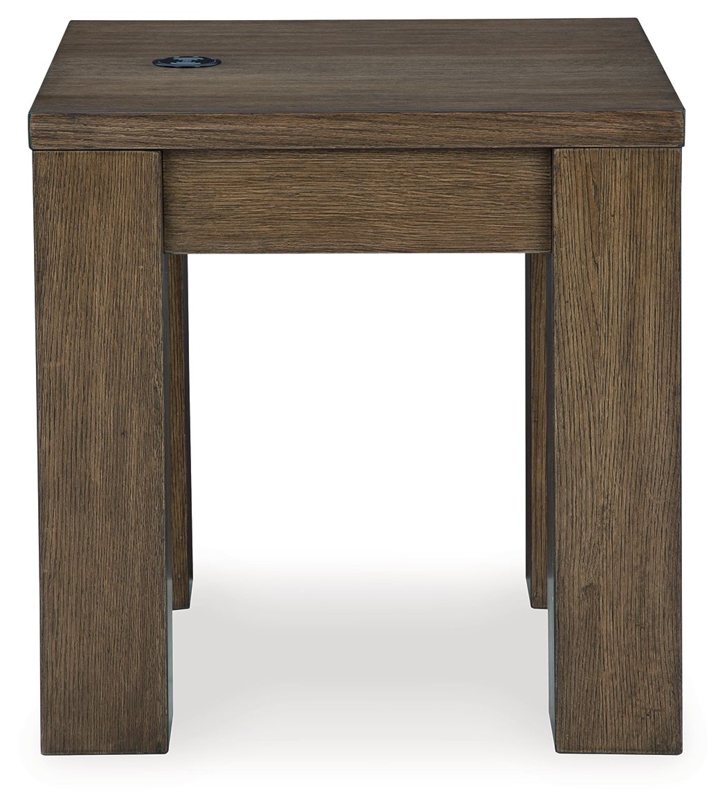 Rosswain - Square End Table - Warm Brown - Image 3