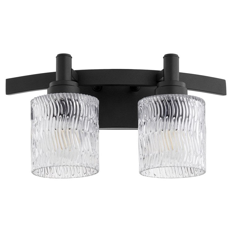 Vanity Light Stadium 2 Lamp Noir 100 Watts 16 x 8.25 Inch - Image 1