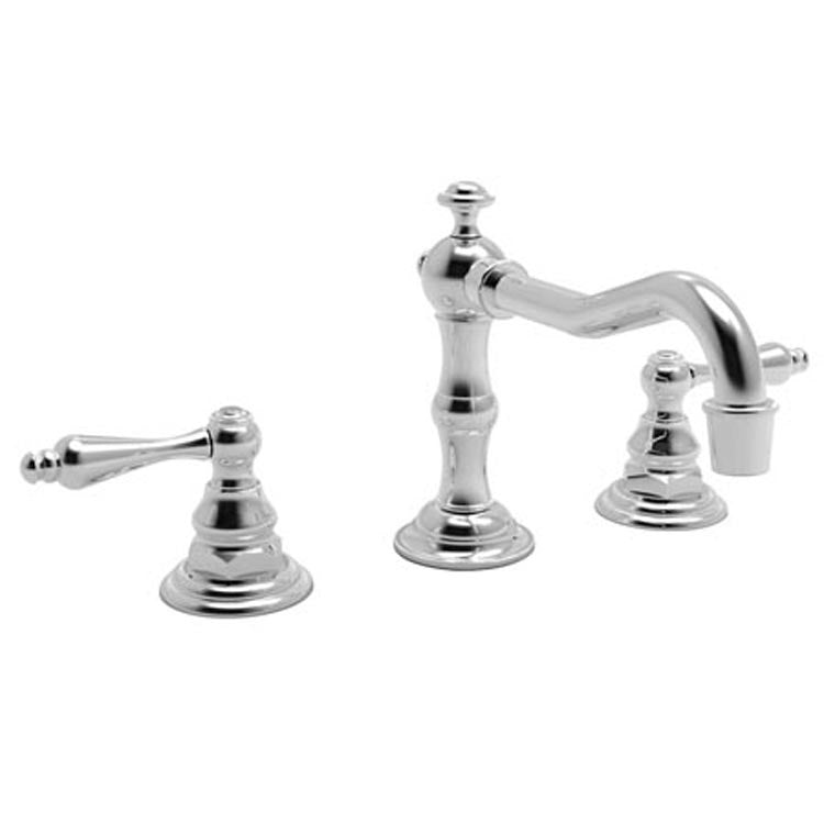 Lavatory Faucet Chesterfield Widespread 8 to 20 Inch Spread 2 Lever ADA Watersense English Bronze 1.2 Gallons Per Minute Brass Pop-Up with Tailpiece Spout Reach 7 Inch - Image 1
