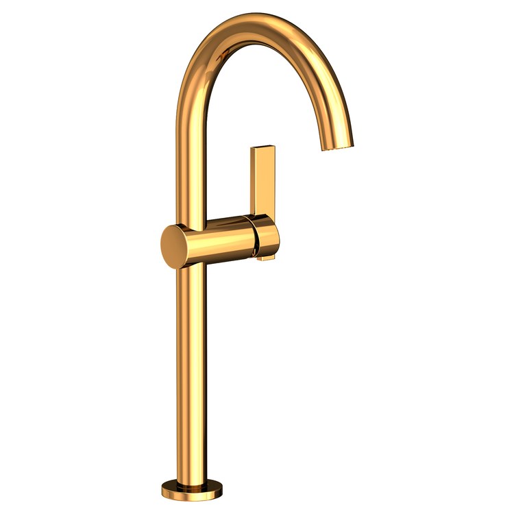 Vessel Faucet Priya 1 Lever WaterSense ADA Polished Gold PVD 1.2 Gallons per Minute