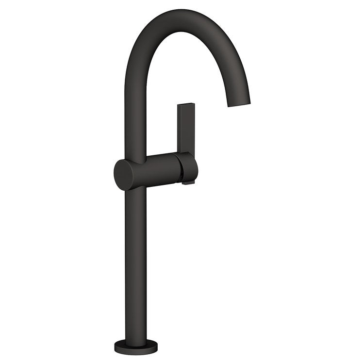 Vessel Faucet Priya 1 Lever WaterSense ADA Flat Black 1.2 Gallons per Minute