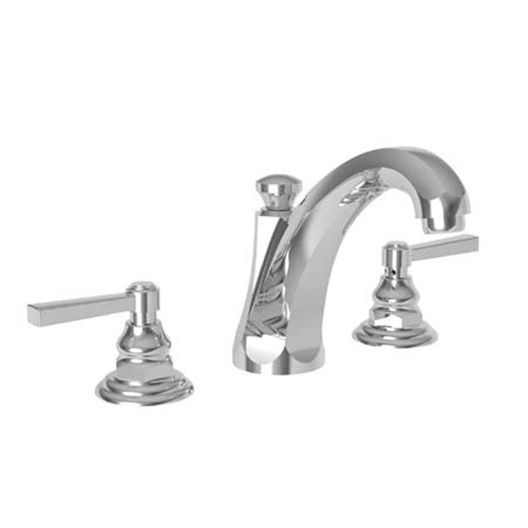 Astor Two Handle Widespread Bathroom Faucet with Lever Handles with Drain - English Bronze - Image 1